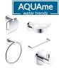 Набор аксессуаров AQUAme AQM7221CR хром, белый