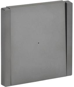 Выключатель 1-клавишный IEK Forte&Piano FP-V10-1-10-1-K46 сталь