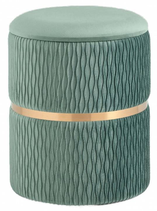 Пуф-сундук Stool Group Джесси 19B351VA-8167-63 велюр бирюзовый с ящиком