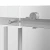 Душевая дверь Kerama Marazzi Cristallo CT.140.1/2.SD.BN раздвижная, с функцией soft close, профиль брашированный никель, 140х210 фото 4