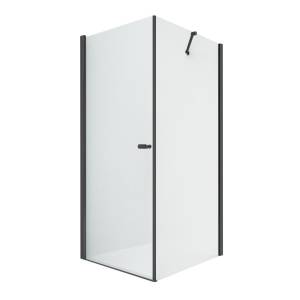 Душевое ограждение NEW TRENDY NEW SOLEO BLACK 100x100x195 D-0232A/D-0116B (черный)