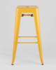 Набор из 6 барных стульев Stool Group Tolix YD-H765 LG-06 X6 желтый глянцевый фото 6