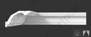 Карниз Artpole SKT51 1150x115x75