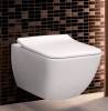 Унитаз подвесной Villeroy&Boch Venticello 4611RSR1 безободковый, Ceramicplus фото 8