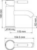 Смеситель для раковины Wasserkraft Main 4105 фото 3