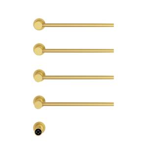 Полотенцесушитель электрический Vincea VTD-2H1BG таймер, брашированное золото