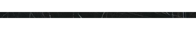 Плинтус FAP Ceramiche Roma Diamond fNI3 Nero Reale Brilliante Spigalo 25x1