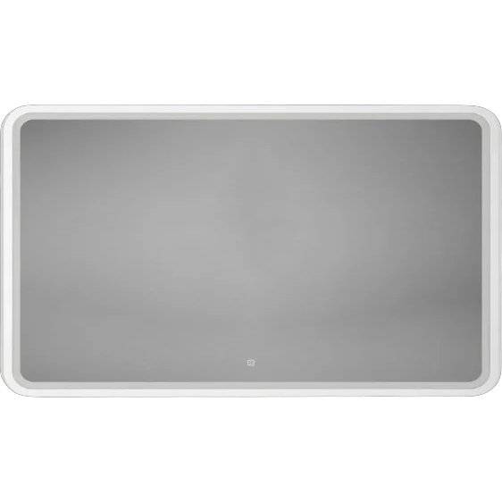 Зеркало Art&Max Genova AM-Gen-1200-800-DS-F-White с подсветкой, 80x120