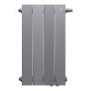 Биметаллический секционный радиатор Royal Thermo PianoForte 500 Silver Satin VDR80 4 секц фото 2