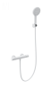 Смеситель для душа Wonzon & Woghand WW-B3013-A-MW с термостатом, белый матовый