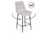 Полубарный стул Notta Челси 632545 Светло-серый (zd 960)