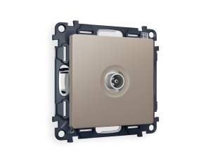 Комплект механизма TV розетки проходной Ambrella Volt Alfa MA373030