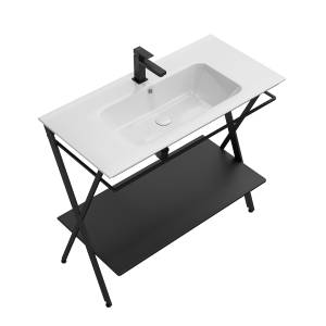 Металлическая структура Kerama Marazzi Piano Next PIA.N.95\BLK напольная 95, черная матовая