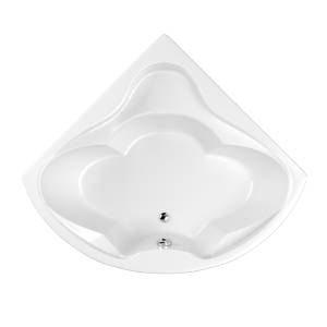 Акриловая ванна WHITECROSS Konsul 150x150 с каркасом, белая глянцевая