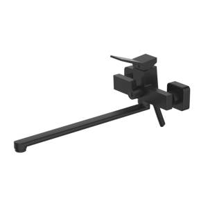 Смеситель для ванны Haiba HB22818-7 длинный излив, черный