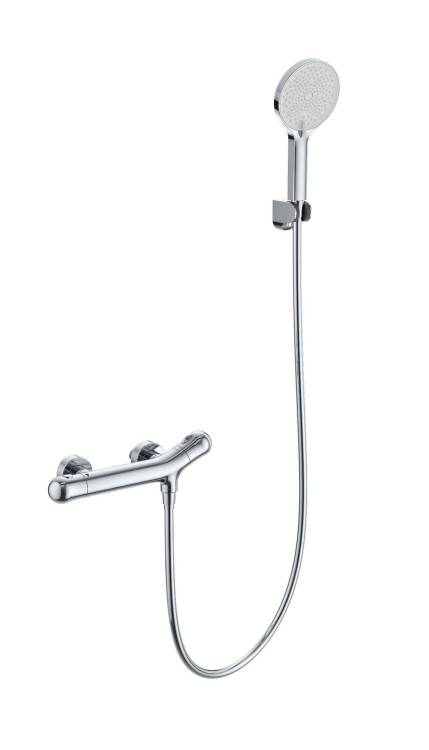 Смеситель для душа Wonzon & Woghand WW-B2057-A-CR с термостатом, хром