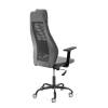 Кресло компьютерное Tetchair Aviator PLT metalBL 24682 серый, 29/W-12, флок, ткань фото 3