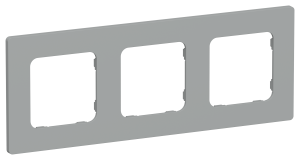 Рамка 3-постовая IEK Flite FI-M32-32-20-K03 серый