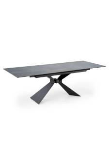 Стол обеденный Halmar Luciano 180 V-CH-LUCIANO-ST-NIEBIESKI синий мрамор/черный