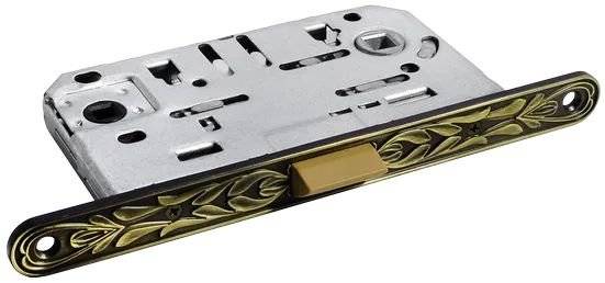 Защелка Morelli 1895P-U IB итальянская бронза, бесшумная, многофункциональная