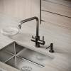 Смеситель для кухни Sancos Vela SC4013GG с возможностью подключения фильтра для воды, вороненая сталь фото 3