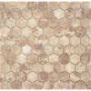 Мозаика LeeDo Pietrine Hexagonal Emperador Light Mat Hex (1.8x3) 28.5x30.5
