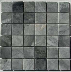 Мозаика Pixel Mosaic Мрамор PIX 338 Ice Grey 4.8x4.8 Полированная 30.5x30.5х6