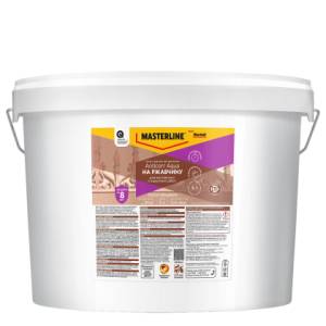 Грунт-эмаль антикоррозийный Masterline Anticorr Aqua полуглянцевая база BW 9 л