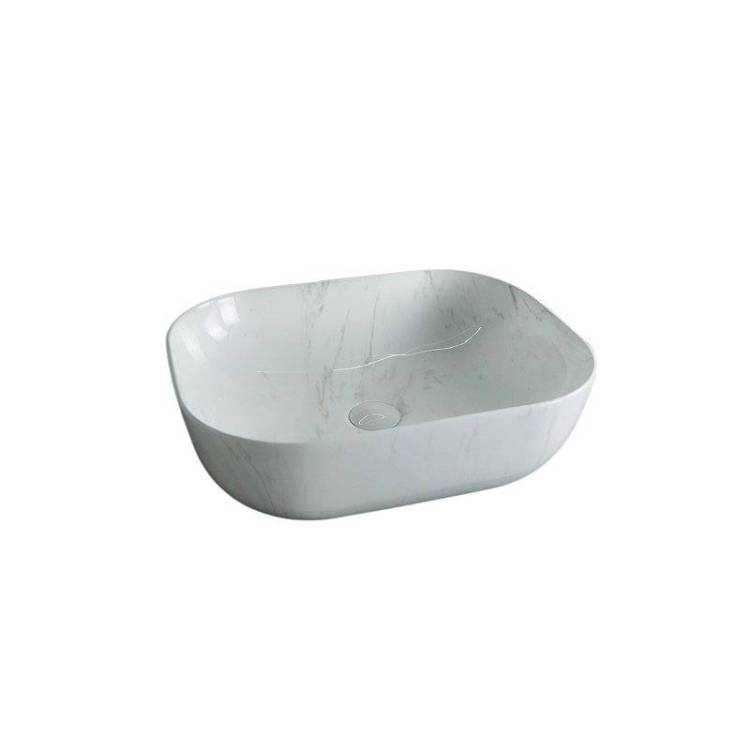 Раковина Gid Geométrico 53322 K397D9 50 см, под камень, глянцевая