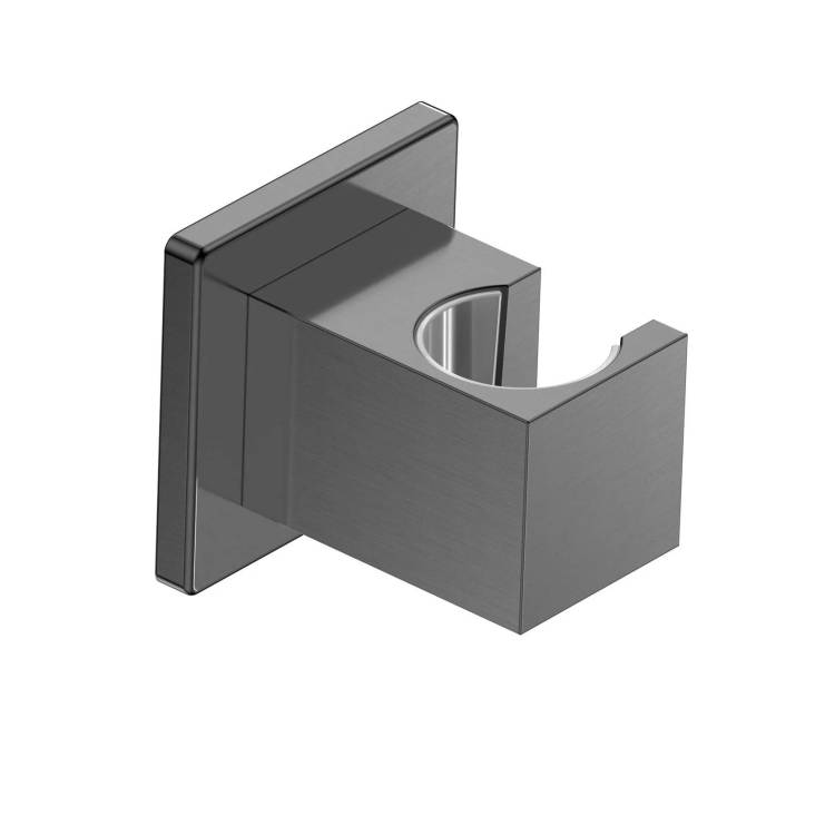 Держатель ручного душа AQUAme AQM8721GM металл шлифованный