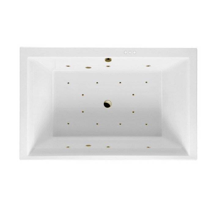 Акриловая ванна Excellent Crown Lux RELAX WAEX.CRO19.RELAX.BR 190x120 бронза