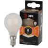 Лампа светодиодная филаментная ЭРА E14 9W 2700K матовая F-LED P45-9w-827-E14 frost Б0047021 фото 2