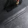 Душевой лоток Am.Pm PrimeFlow W02SC-U11-090-04BM универсальный затвор Tile 90см, черный матовый фото 3