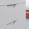 Тумба с раковиной Uperwood Modul 393020548 подвесная, матовая, белая, 65 см фото 7