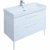 Тумба под раковину Aquanet Nova 100 249922 белый глянец фото 5