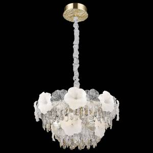 Люстра подвесная хрустальная Wertmark Isabella WE112.16.303