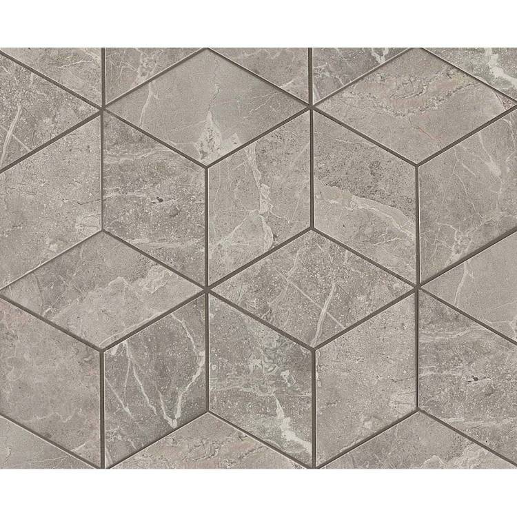 Декор Atlas Concorde Marvel Pro ADVO Grey Fleury Mos. Esagono Lapp 30x35