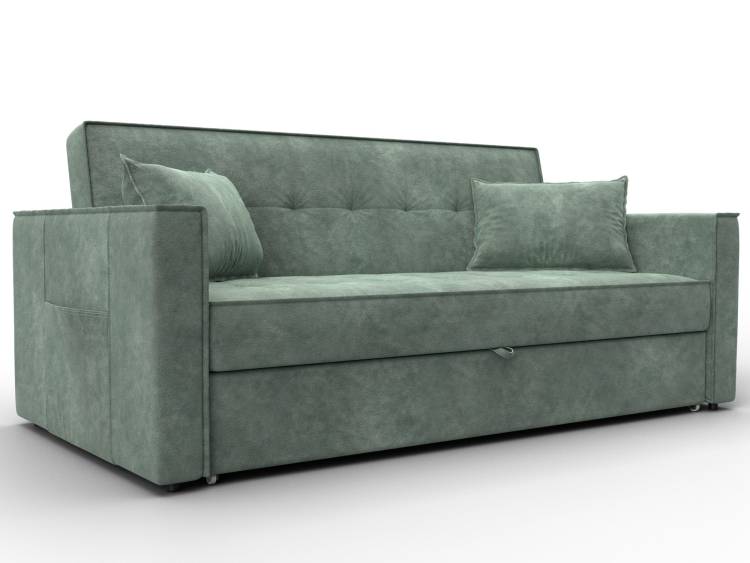 Диван прямой Лига Диванов Лига-104 (160) 134881 Зеленый