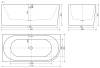 Акриловая ванна Sancos Veneto L FB11 170x80 фото 10