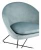 Кресло Stool Group Колумбия DOUMBIA HLR-60 пыльно-голубой фото 5
