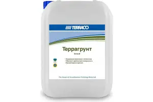 TERRACO TERRAGRUNT WHITE грунт проникающий, пигментированный, белый колеруемый (10кг)