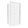 Душевое ограждение NEW TRENDY NEW SOLEO 100x80x195 K-0359 (хром)