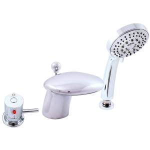 Смеситель Rav Slezak Termo DT271.5S термостатический, на борт ванны, хром