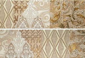 Декор Porcelanite Dos 7514 Composicion Living II Beige 25x75