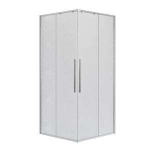 Душевой уголок Niagara Nova NG-3623-34 профиль хром, стекло шиншилла, 90x90x195