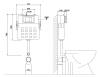 Смывной бачок скрытого монтажа Abber AC0104 фото 3