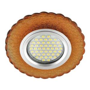 Встраиваемый светильник Fametto Luciole 140 DLS-L140 Gu5.3 Glassy/Gold