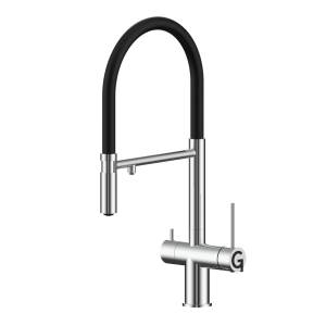 Смеситель для кухни Rivelato Adria 1523517 с подключением фильтра, хром