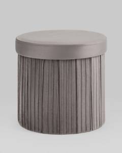Пуф Stool Group Store Round HS15-F11 V17 антрацитовый