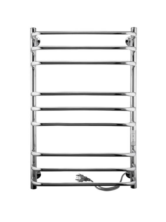 Полотенцесушитель электрический Indigo Brace Lux LCBLE80-50Rt серебристый
